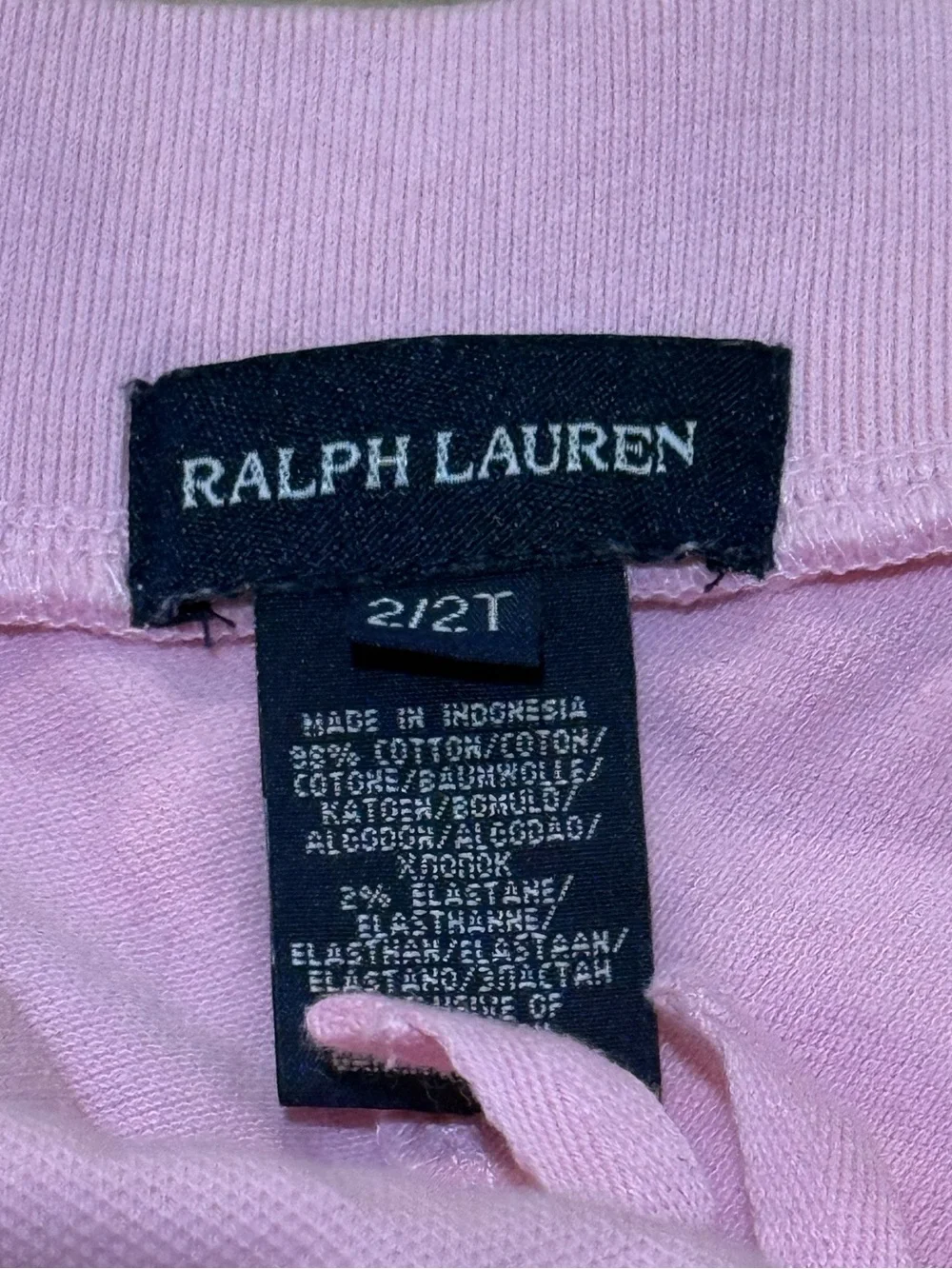 Ralph Lauren Pink Ruffle Skort